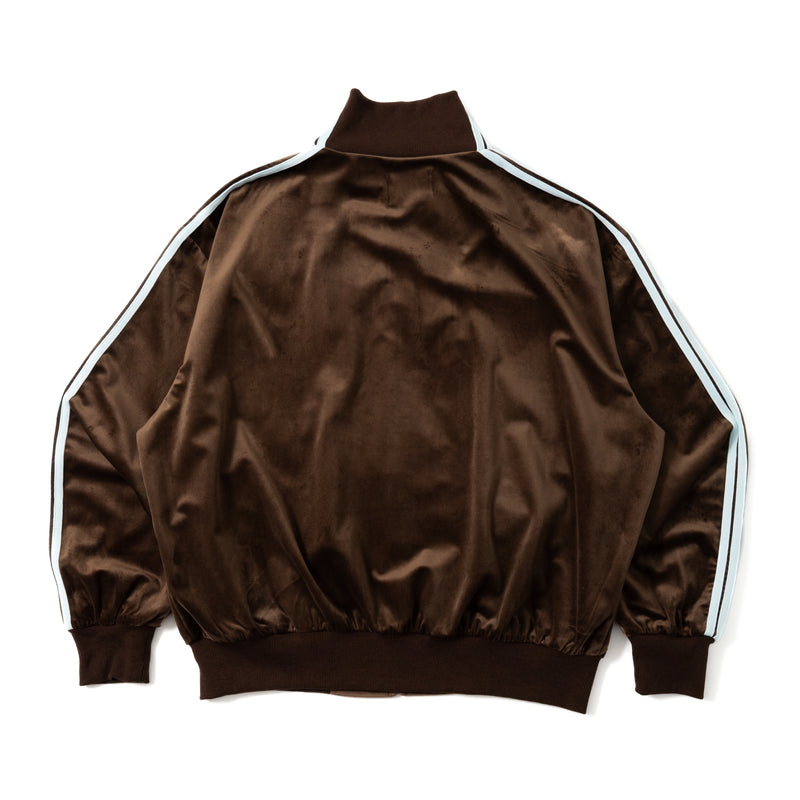 velor track jacket