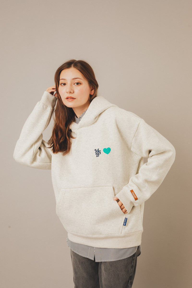 heart patch hoodie – YZ