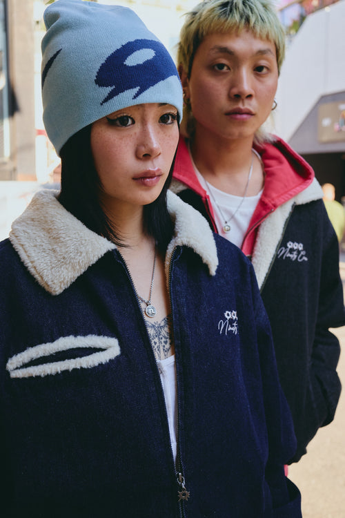 N Logo Pattern Necklace