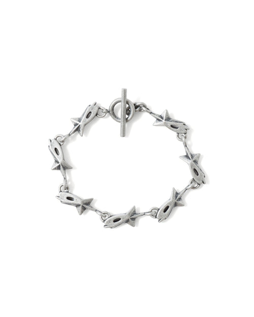 Setsu.m　チャーム2点セット Star Logo Chain Bracelet – YZ