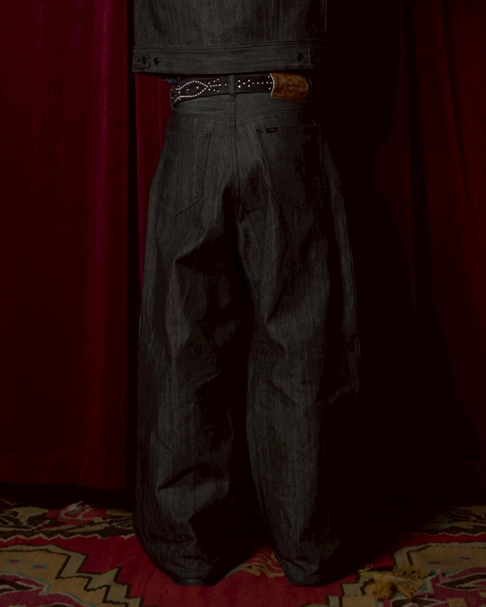 ballsy brothers × Lee 別注 セットアップ　ブラック ballsy×Lee denim jeans (BK rigid) – YZ