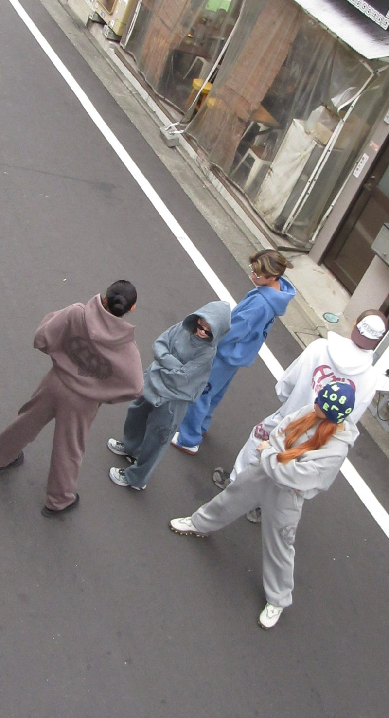 Vintage Like Heart Logo Sweat Pants