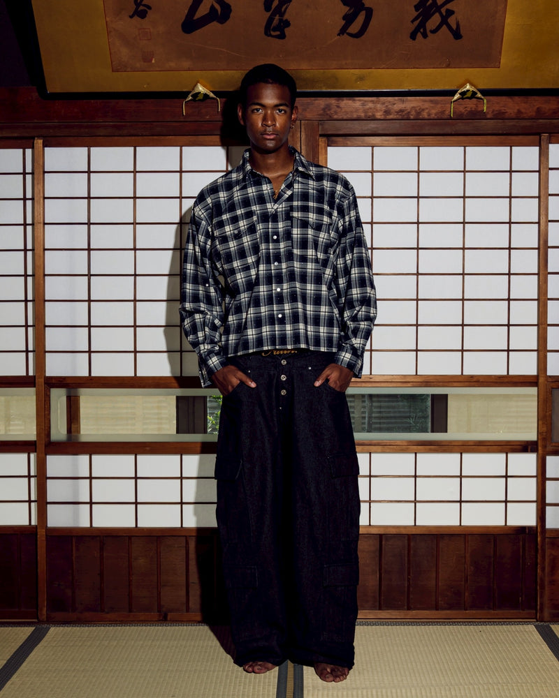 Assortment cargo denim pants