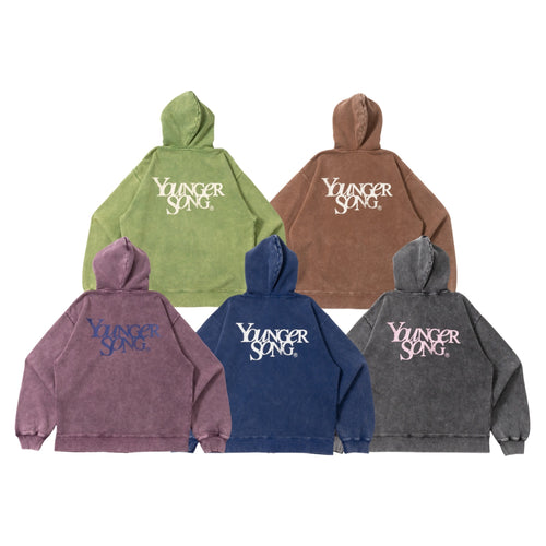 universal logo powder zip hoodie（発送予定：2024年12月下旬〜）