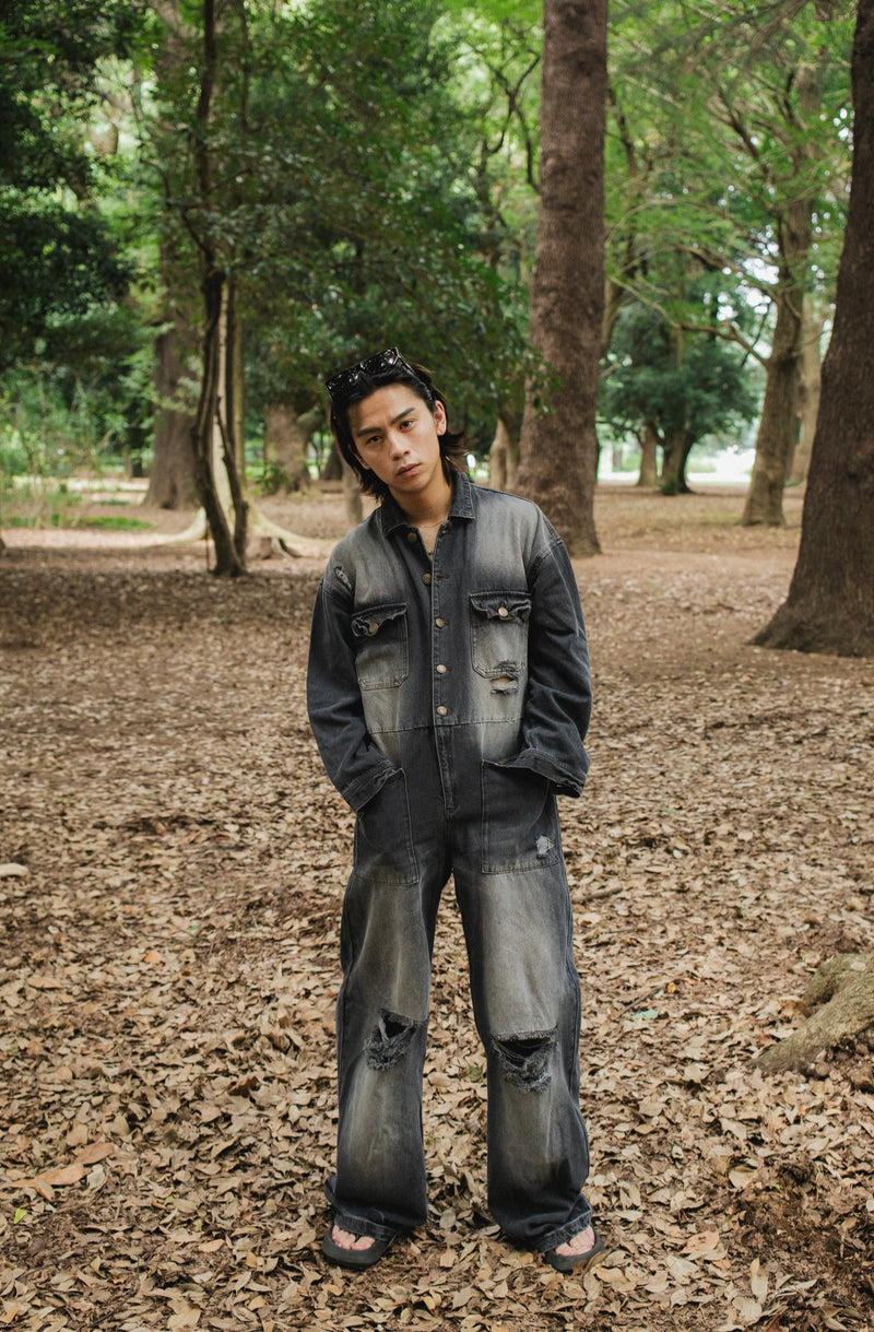 WUDGE BOY DENIM JUMP SUIT