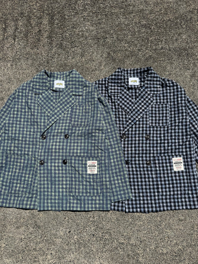 Check tailored ss jacket