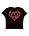 HEART LOGO APPLIQUE TEE