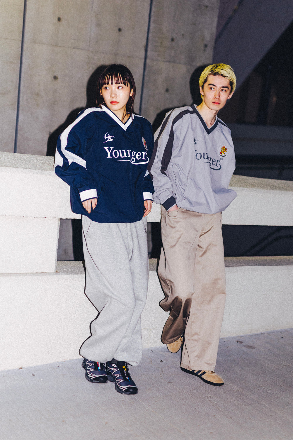 line nylon pullover – YZ