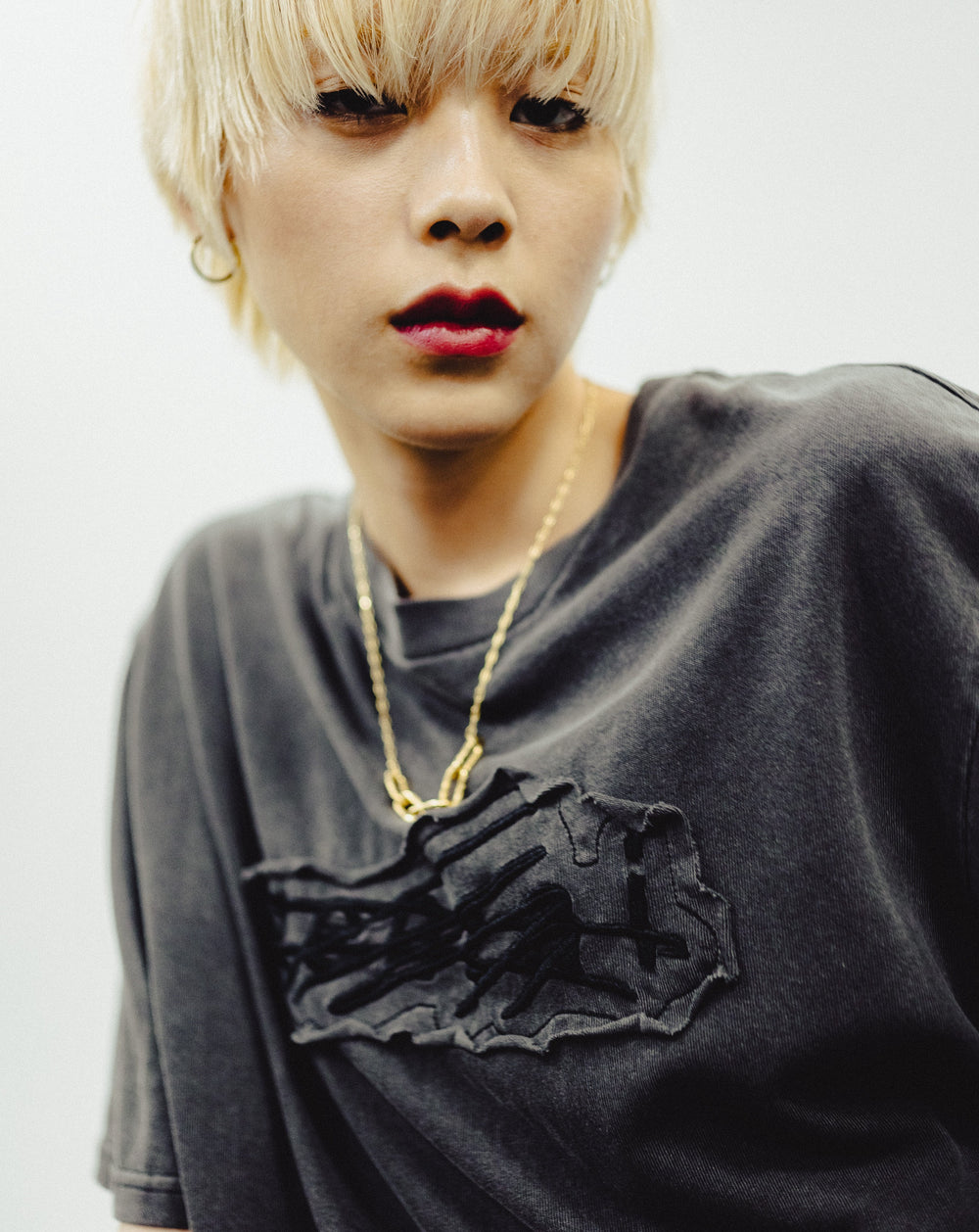 genzai Stitch Pigment Tee – YZ