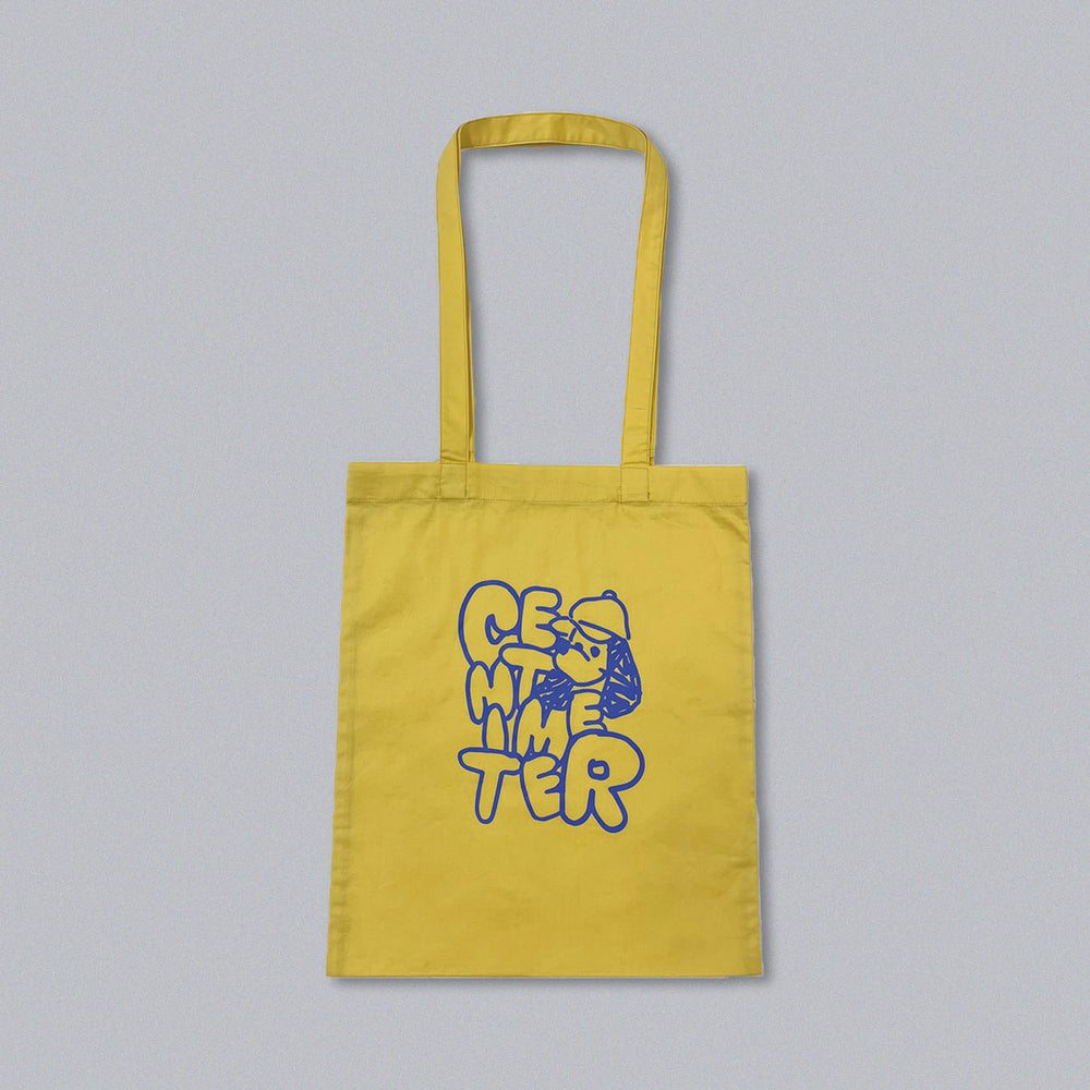 doodle logo tote bag – YZ