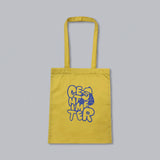 doodle logo tote bag