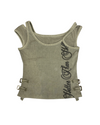 WAIST BELT LAYERED TOPS