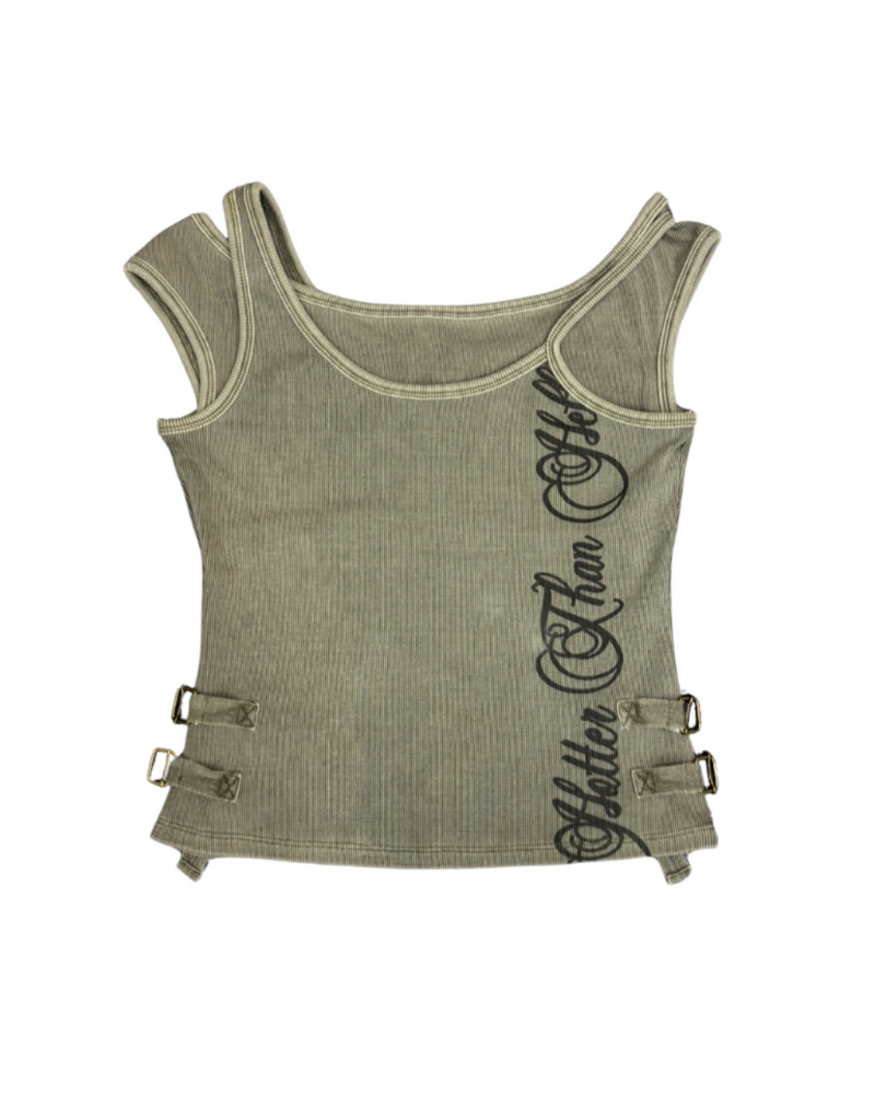 WAIST BELT LAYERED TOPS – YZ