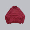 Rakugaki ruler halfzip sweat