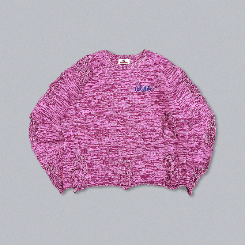 damaged knit