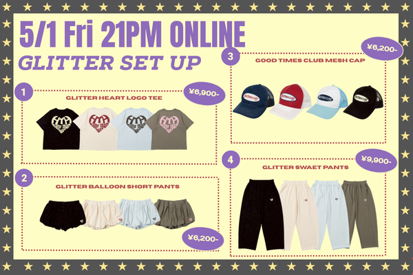 【★タグ付き】☆最終値下げ☆HTH glitter heart logo GLITTER HEART LOGO TEE – YZ