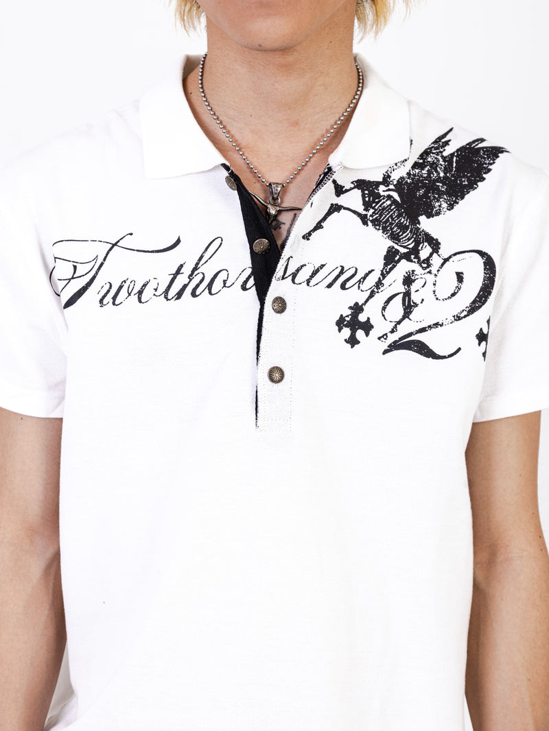 Skull Pegasus Polo Shirt – YZ