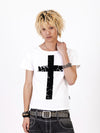 Cross Flocked Tee