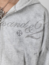 Dirty Zip Hoodie