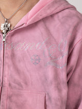 Dirty Zip Hoodie