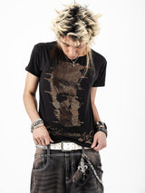 Rhinestone Skull Tee 