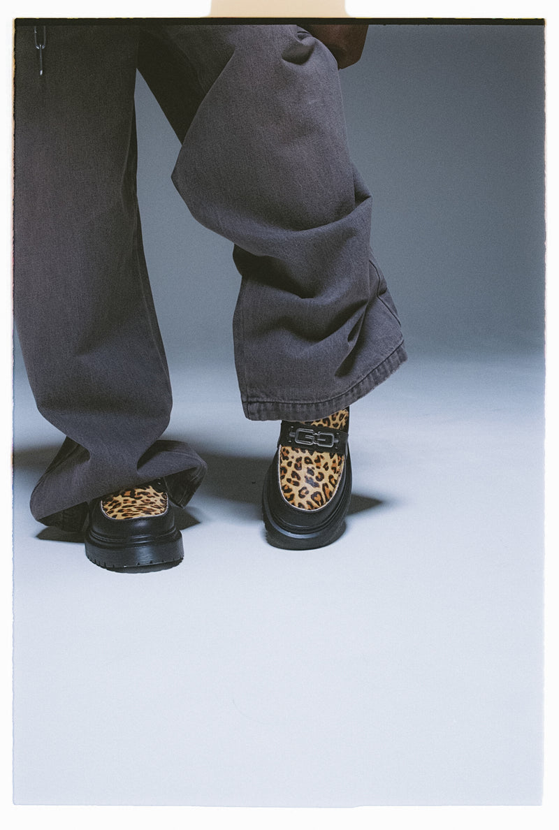 No Drag Slub Buggy Denim Pants