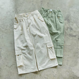 low cargo pocket military pants