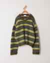 Wool Mix Shaggy v Necker Sweater