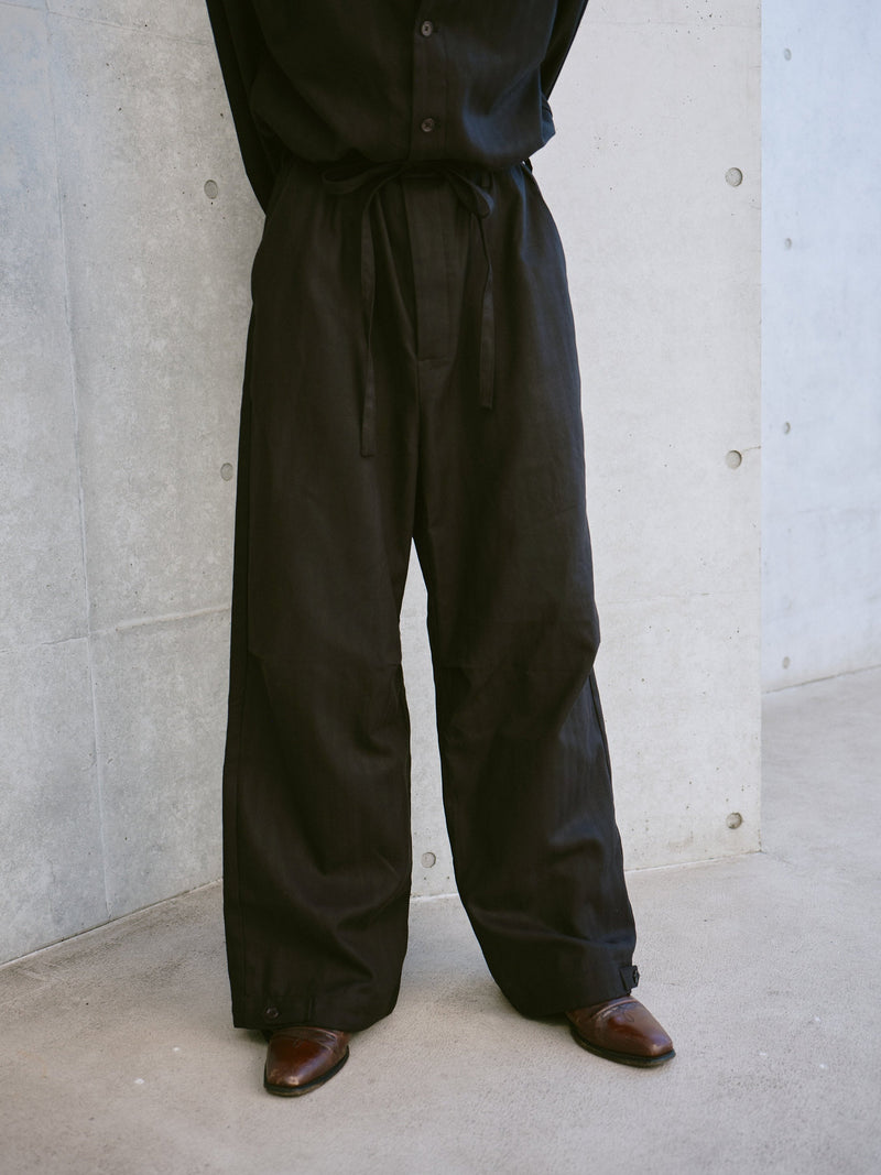 open collar belted assort l/s jump suit