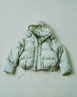 detachable sleeve 4way puffer jacket