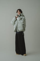 detachable sleeve 4way puffer jacket