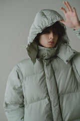 detachable sleeve 4way puffer jacket