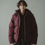 detachable sleeve 4way puffer jacket