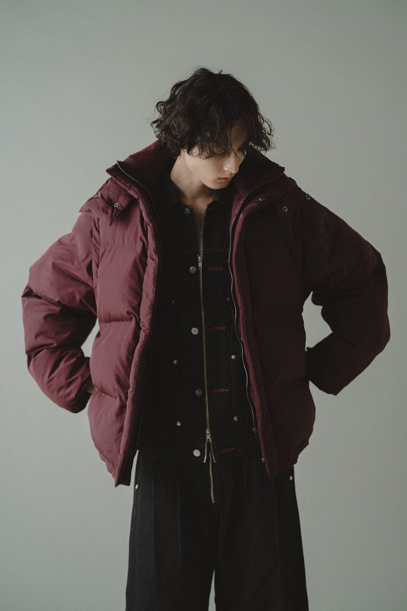 detachable sleeve 4way puffer jacket