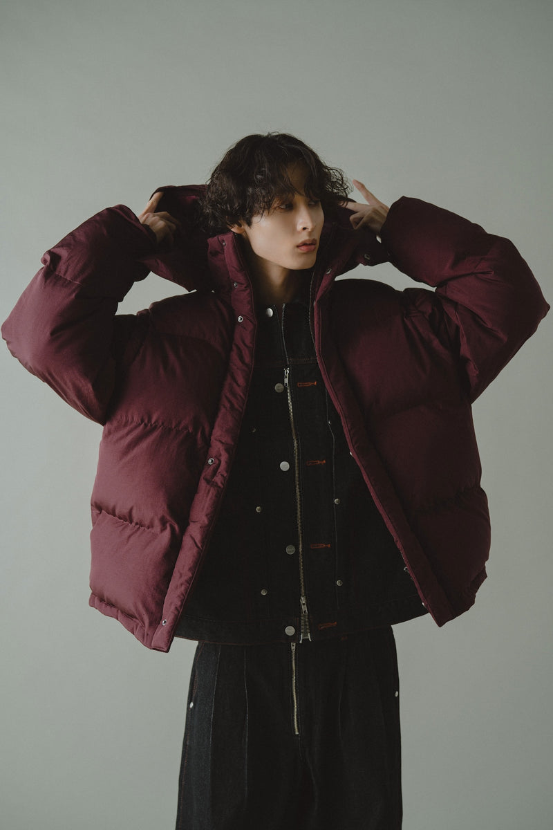 detachable sleeve 4way puffer jacket