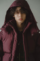 detachable sleeve 4way puffer jacket