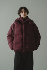 detachable sleeve 4way puffer jacket