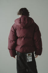 detachable sleeve 4way puffer jacket