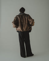 FUR/LEATHER REVERSIBLE JACKET