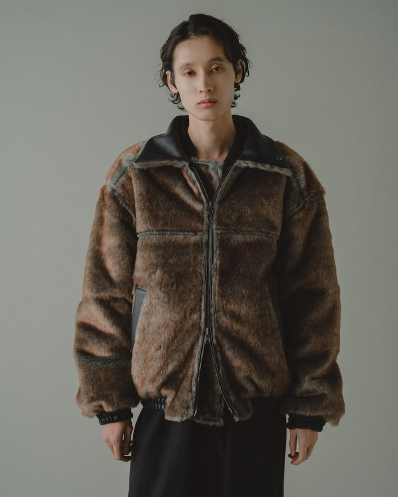 FUR/LEATHER REVERSIBLE JACKET