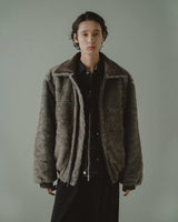 FUR/LEATHER REVERSIBLE JACKET