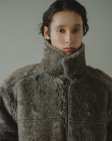 FUR/LEATHER REVERSIBLE JACKET