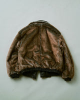 FUR/LEATHER REVERSIBLE JACKET