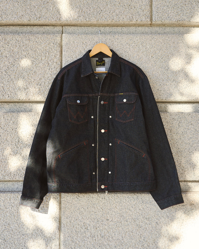 【 CamphorWood × Wrangler 】custom 2way trucker denim jacket 124MJ×24MJZ