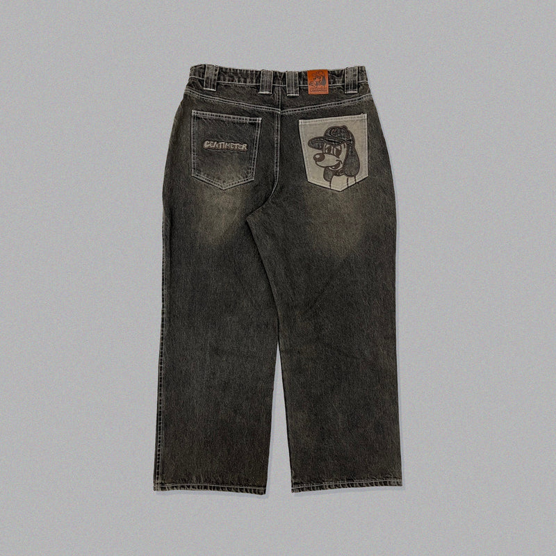 CMT RULER DENIM PANTS