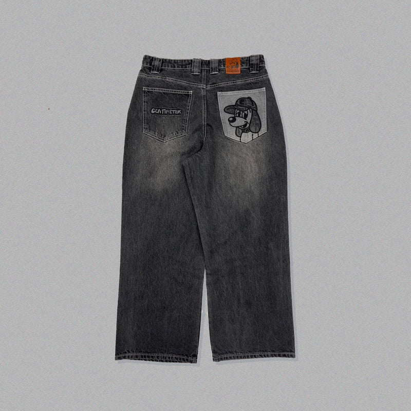 CMT RULER DENIM PANTS