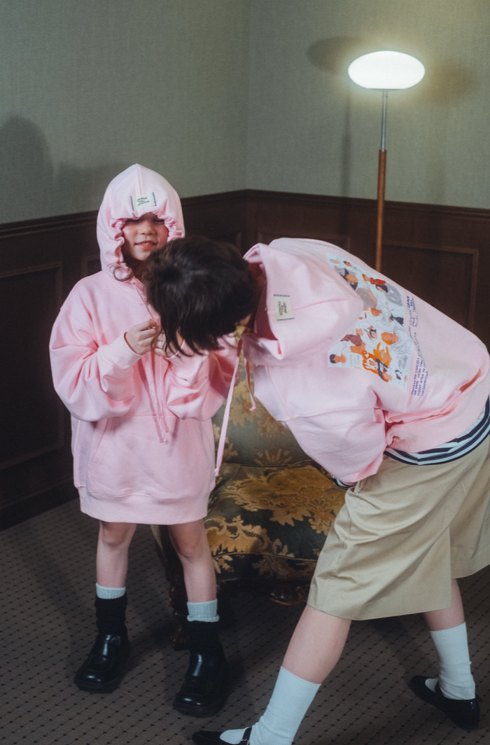 CONVENIENCEYOUNG×common gull products. people and animals hoodie – YZ