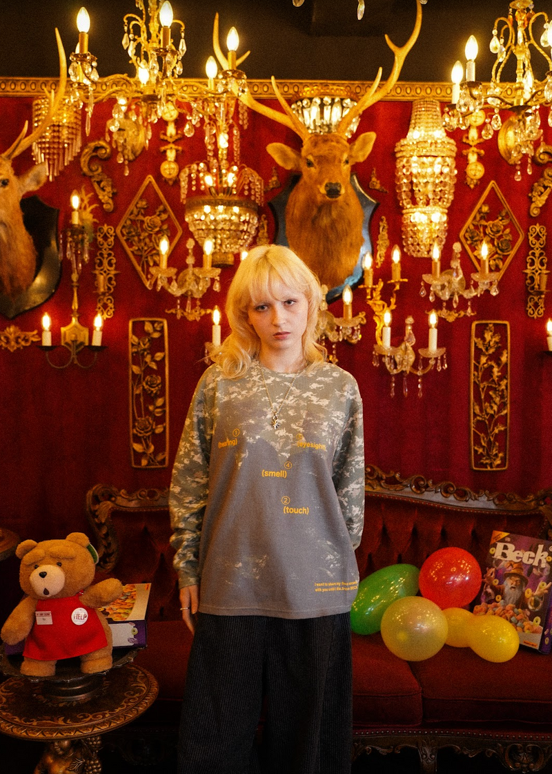 elderly couple thermal long Tee