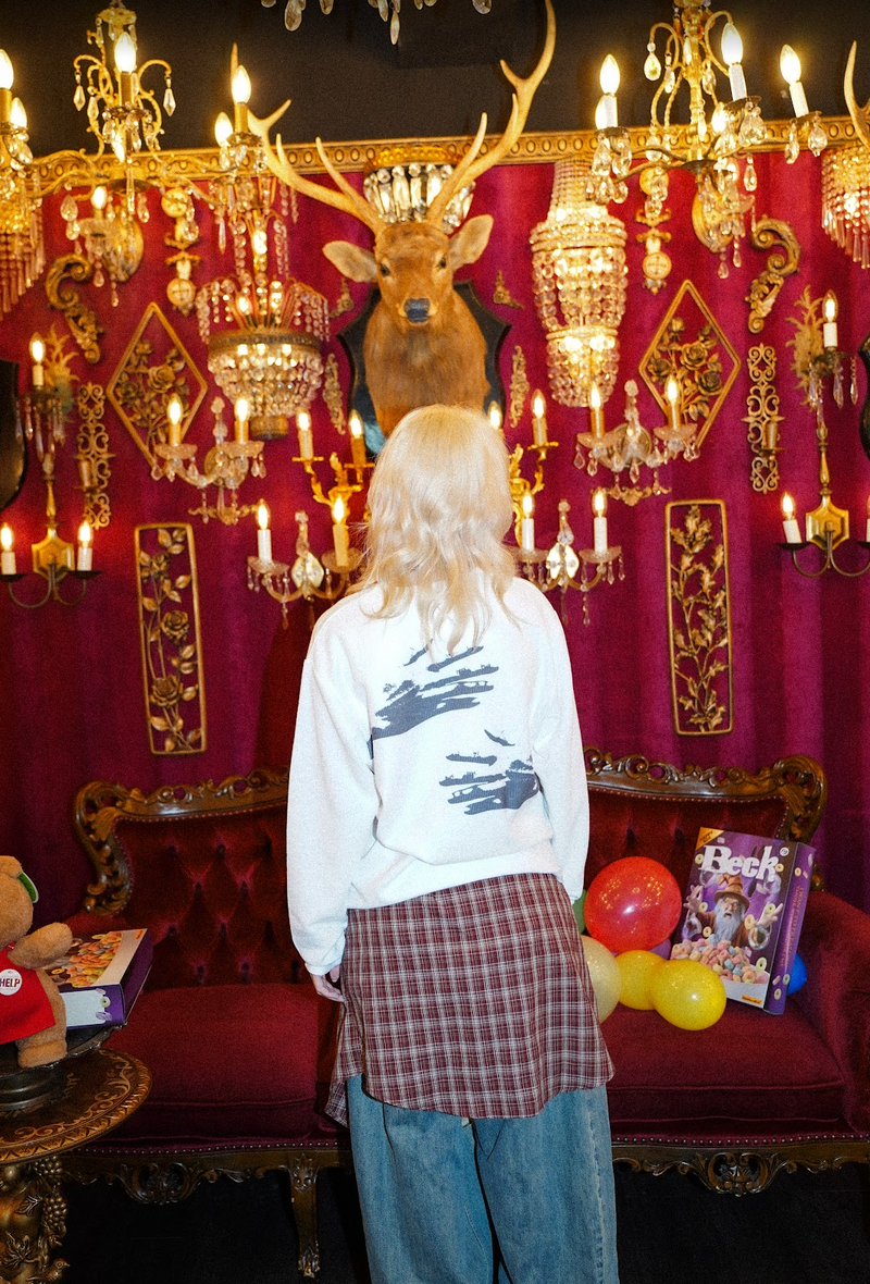 elderly couple thermal long Tee