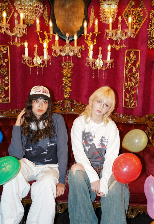 elderly couple thermal long Tee